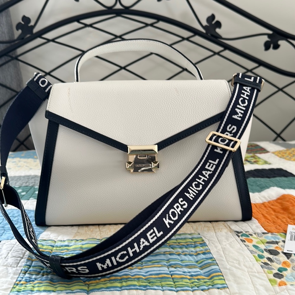Michael Kors Whitney Satchel with long strap
